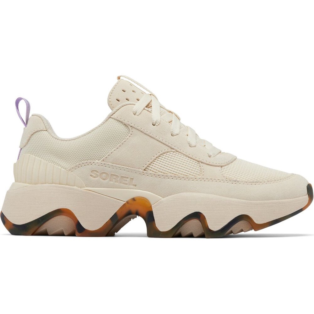 Sorel Cream and Tan Womens Chunky Sneakers